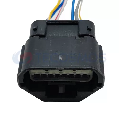 Waterproof Wire Connector Cable Harness Automotive Enclosure Connector for Ford Cadillac 8pin Female 7282-5684-10 - image 3